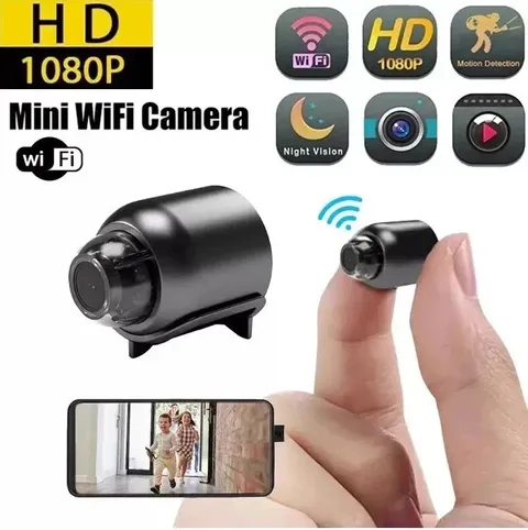 HD 1080P Mini Wife Wireless Security Camera Surveillance Tiny Cam Night Vision