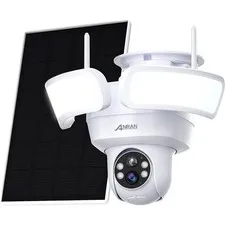 ANRAN Floodlight Security Camera Wfi 360° Pan Tilt 2K Solar $59.99 CRAZY PRICE!