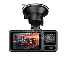 Three Lens Dash Cam Night Vision 4K 1080P WIFI Car Video Recorder DVR Camera