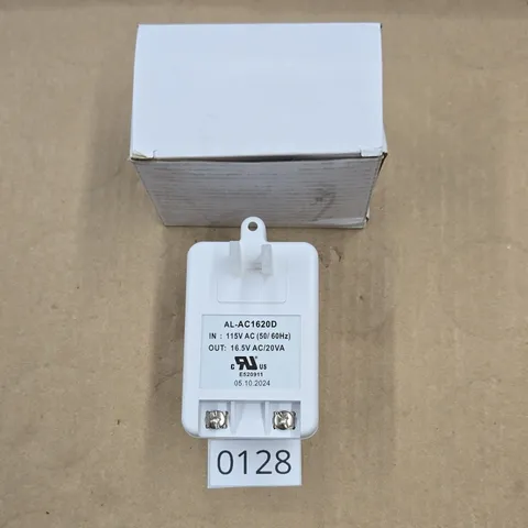 16.5V Plug In Transformer Power Adapter 115V AC Input to 16.5V AC Output 20VA 