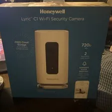 Honeywell Lyric C1 Camera --- Used in Box with 8gb MicroSD and Adapter. 