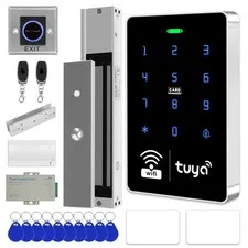 XYBkey WiFi TUYA Security Access System Kit with Waterproof RFID Keypad Door ...