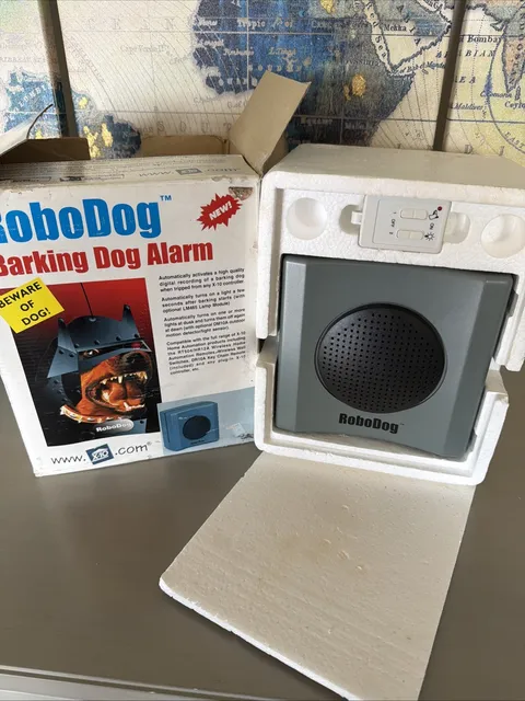 X10 RoboDog Barking Dog Alarm New In Box - Tested Working