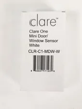 Clare One Mini Door/Window Sensor-White (CLR-C1-MDW-W) New In Box