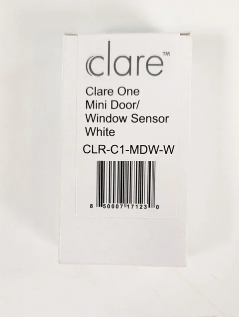 Clare One Mini Door/Window Sensor-White (CLR-C1-MDW-W) New In Box