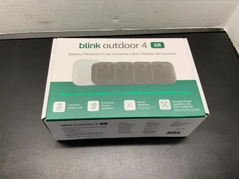 Blink Outdoor 4 Xr – Two-year Battery Wireless Camera With 4x Security Coverage