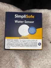 SimpliSafe Water Sensor WT3 Gen 3 Home Security Leak Detector White Brand New