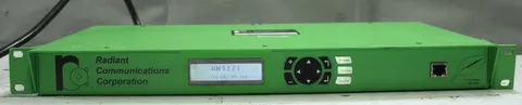 Radiant Com Remote Vid Monitoring Encoder RM1121-T-4 - Missing PSU Plate, 2x Mod
