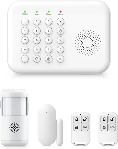Alarm System for Home Security,2025 Upgraded Wireless Security System with Wifi+