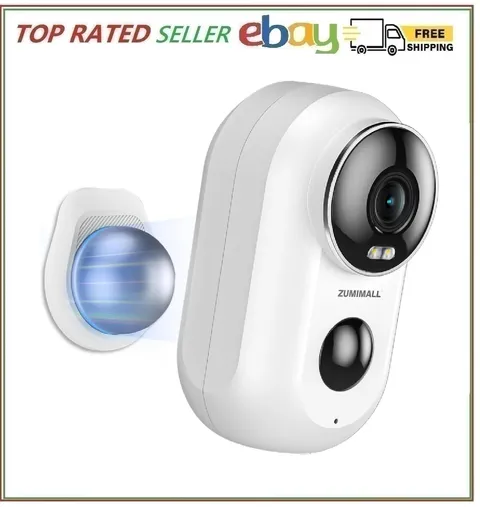 ZUMIMALL Security Cameras Wireless Outdoor with Magnetic Mount, 2K Outdoor Ca...