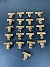 21 Pcs BNC Q9 3 Way T Connector 1 Male to 2 Female Video Adaptor For CCTV Camera