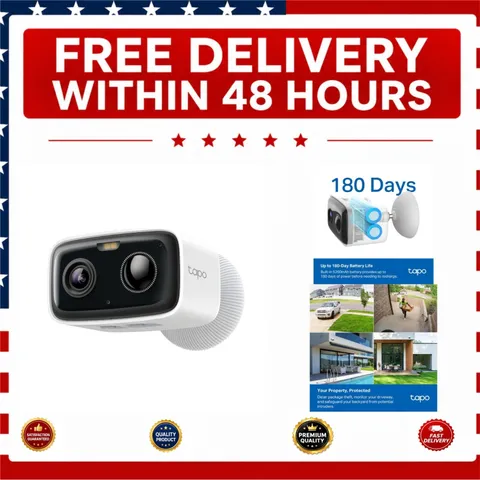 Tapo C400 1080p Outdoor Wireless Security Camera Wi-Fi Battery