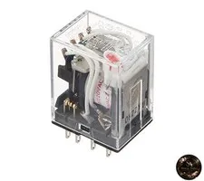 OMRON Mini Power Relay Standard Type 4-Pole Plug-in Terminal with Indicator
