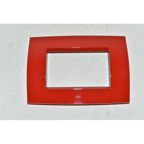 ABB ELOS 2CSE0320SFP Red Technopolymer Plate Cover, 3 Modules