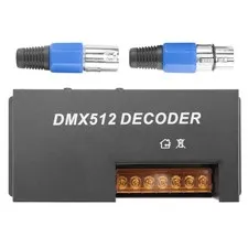   a 4 Channel RGBW PWM DMX512 Dimmer Driver RGBW LED Strip Light Controller7299