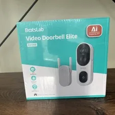 NEW Botslab 3MP Wireless Video Doorbell Camera AI Descriptions WIFI 2-WAY Talk