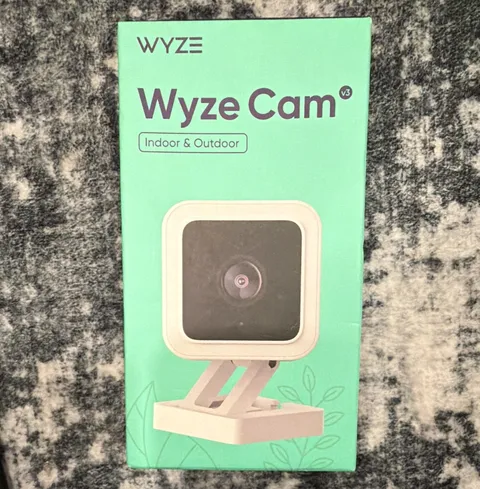 Wyze Cam v3 1080p Wired Wi-Fi Indoor/Outdoor Security Camera, Two-Way Audio