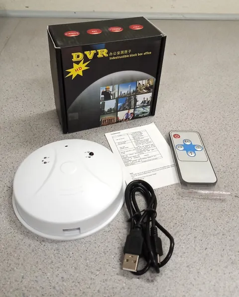 DVR Indestructible Black Box Office Motion Detection Video Camera W/Remote NEW