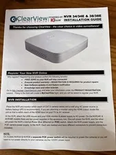 Clearview NVR-38e Network video recorder