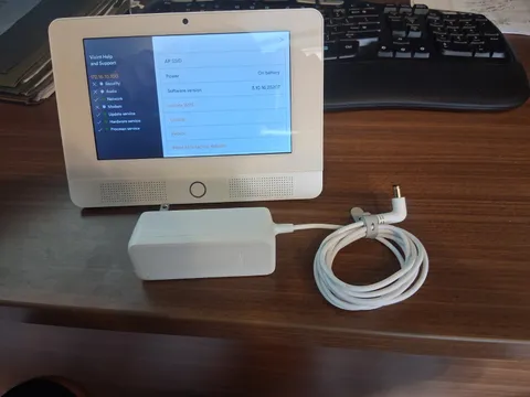 Vivint Glance Smart Home Display V-SHD1  Control Panel W/ Adapter  Tested Works