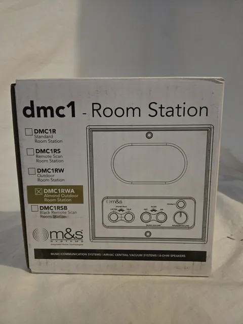 M&S Systems™ DMC1RWA Indoor Room Station w/ Remote Scan for DMC1 Radio-Intercom