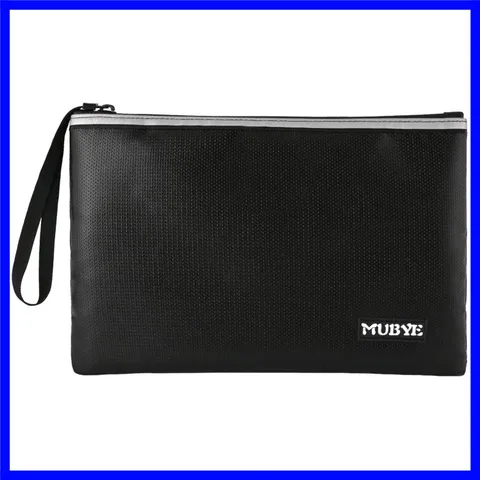Ultimate Waterproof Fire-Resistant Document Bag, 10.6"x6.7" Pouch - Safety First