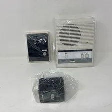 Aiphone LEM-1DLS 1-Door Audio Intercom Kit (White/Black)