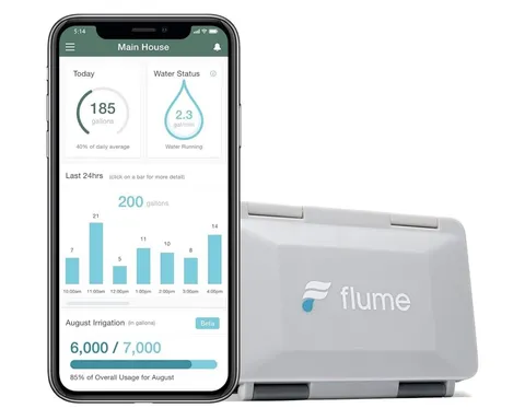 Flume smart leak detector & water flow monitor 