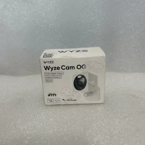 Wyze Cam Indoor/Outdoor OG Security Camera - White Wired
