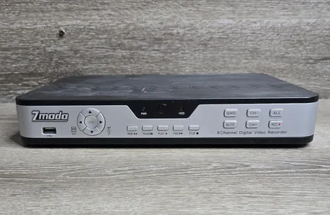 Zmodo 8 Channel DVR D9108BH Digital Video Recorder Tested for Cameras