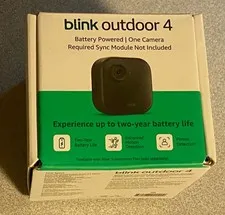Blink Outdoor 4 One Camera Add-On Brand New Sealed B0B1N7LJD3 840268990909