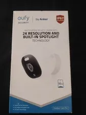 Eufy Outdoor Cam Pro Wired 2K Spotlight Camera - White (T8441Z21-4)