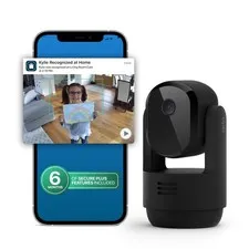 Camara De Seguridad Color Negro Với Seguimiento De Movimiento Estilo Lujo