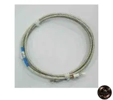 OMRON Thermocouple with Crimp Terminals Lead Wire Length: 1m Silicone Coated