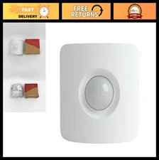 Wireless Motion Sensor for Home Security System - Smart Detection, White