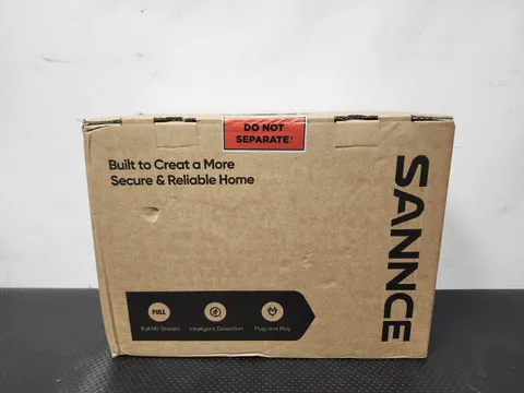 SANNCE 8CH PoE Security Camera System – N98PBM NVR + 4 I71EQ Cameras