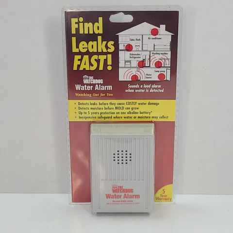 The Watchdog Water Alarm White Early Warning Leak Moisture Detector BWD-HWA New