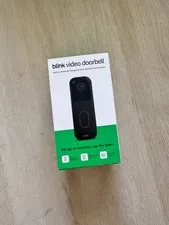 Blink Video Doorbel with Sync Module Core, Battery, Head-to-Toe HD View - Black