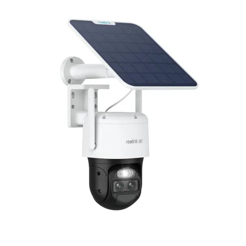 REOLINK 4K Dual Lens Solar Security Camera Outdoor, PTZ with Auto Tracking, 8...