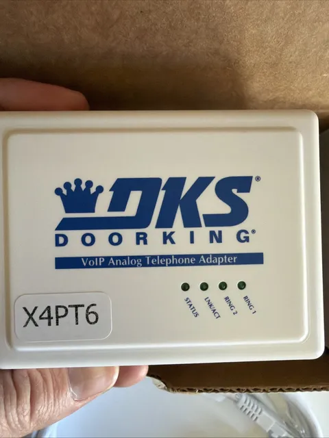 Doorking DKS 1815-568 Rev B VoIP Adapter Kit - Access Control System NEW