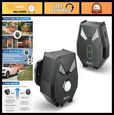 Wireless Solar Driveway Alarm System - Weatherproof Motion Sensor Detector, 1/2