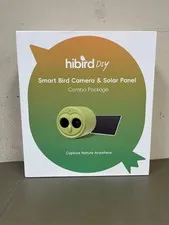 Hibird 4K HD Smart Bird Feeder Camera Solar Powered, 2.4G/5G Dual WiFi Wireless