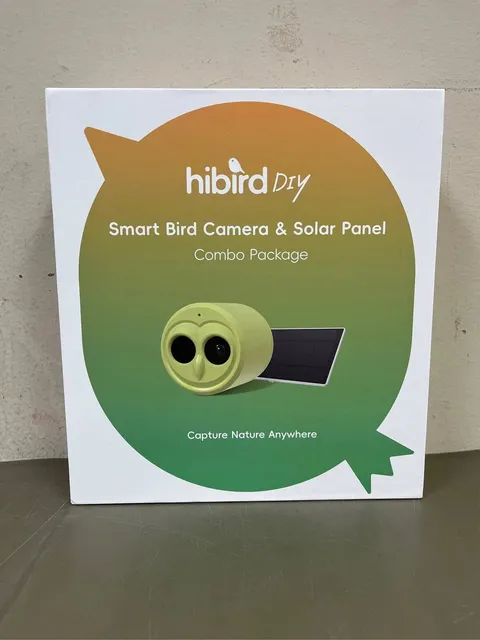 Hibird 4K HD Smart Bird Feeder Camera Solar Powered, 2.4G/5G Dual WiFi Wireless
