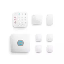 Alarm Pro Smart Security Kit with 8-Piece Wi-Fi Router, Motion Detection, and 4