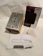 Alarm Controls Nts-1 Exit Motion Sensor, Single Gang, Silver
