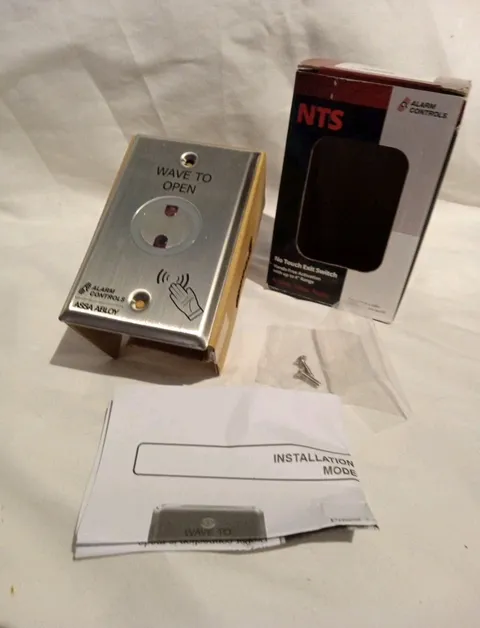 Alarm Controls Nts-1 Exit Motion Sensor, Single Gang, Silver