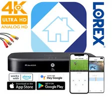 🔥 Lorex D841A81B 8 Channel 4K Ultra HD 1TB Security System DVR Smart Digital🔥