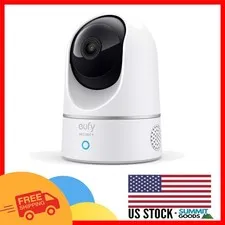 Smart 2K Indoor Security Camera - Motion Tracking, Night Vision & Easy Setup