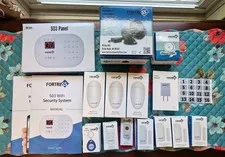 Fortress S03 Home Security Alarm System w/ Siren 8 Door/window 4 Keyfob 3 Remote
