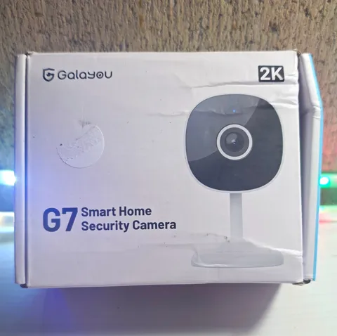 Galayou G7 2K Wi-Fi Indoor IP/Network Surveillance Camera, Color, White (1)